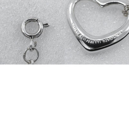 Tiffany & Co Open Heart Elsa Peretti 925 Silver Ladies 2.5g Necklace