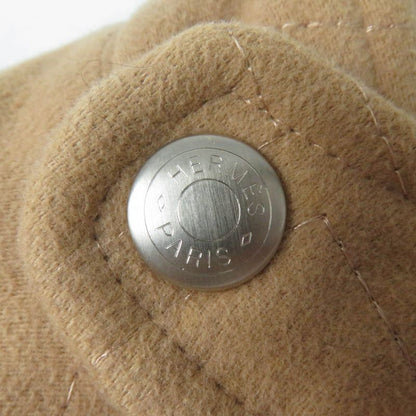 Hermes 100% Cotton Serie Button H Motif Padded Zip Up Padded Vest Beige 36 Made