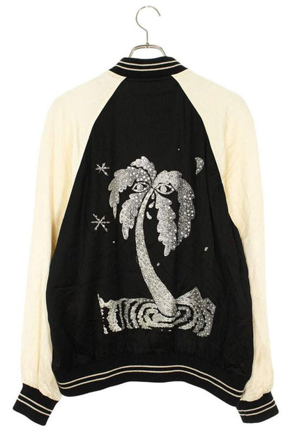 Celine 2v38l851c Studded Palm Tree Teddy Jacket Blouson Men 46