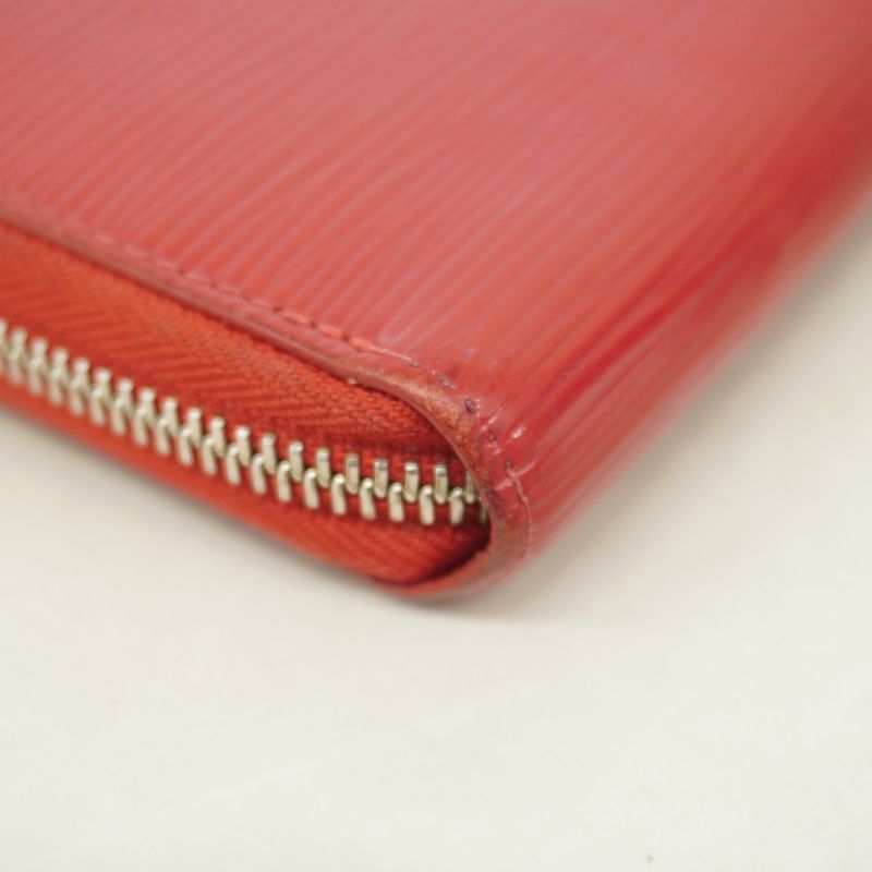 Louis Vuitton Epi Zippy Wallet Long Wallet M60304 Carmine Women