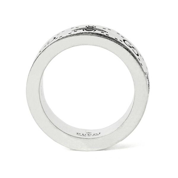 Gucci Ring GG & Bee Silver