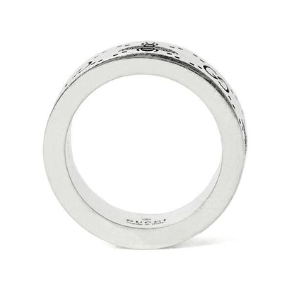 Gucci Ring GG & Bee Silver