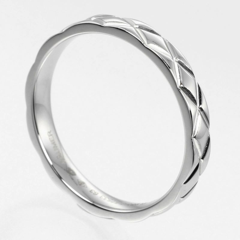 Chanel Matelasse Pt950platinum #22 Men's 7g Ring