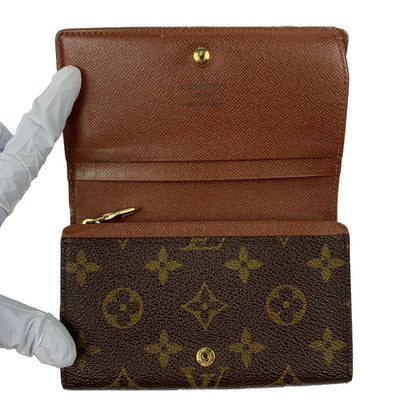 Louis Vuitton Portomone Bier Tresor Bifold Wallet