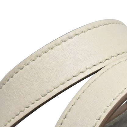 Hermes Bolide Beige Leather Handbag