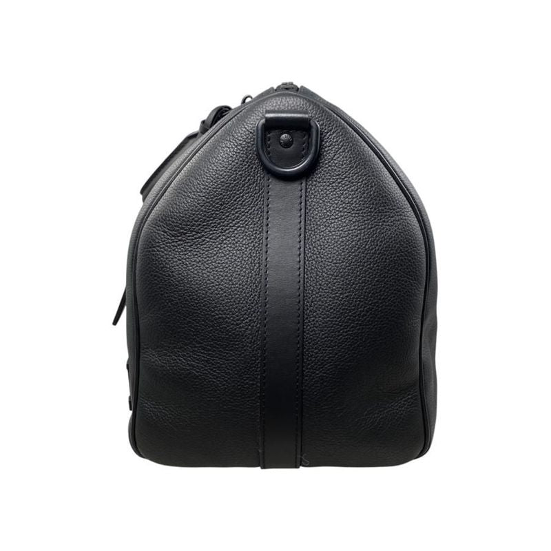Louis Vuitton Boston Bag Keepall Bandoliere 40 M57088 LV Aerogram Noir Black