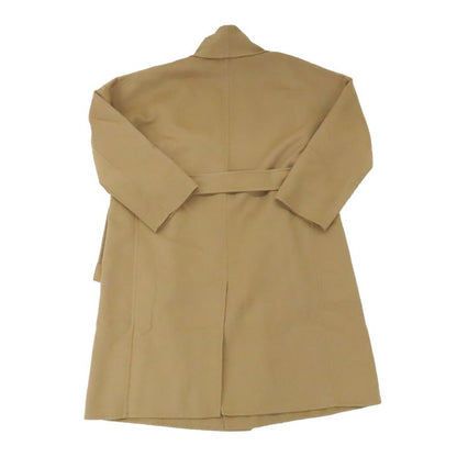 Loewe Wrap Coat Cashmere Wool Beige Camel S359y01x64 Women's Belt 34