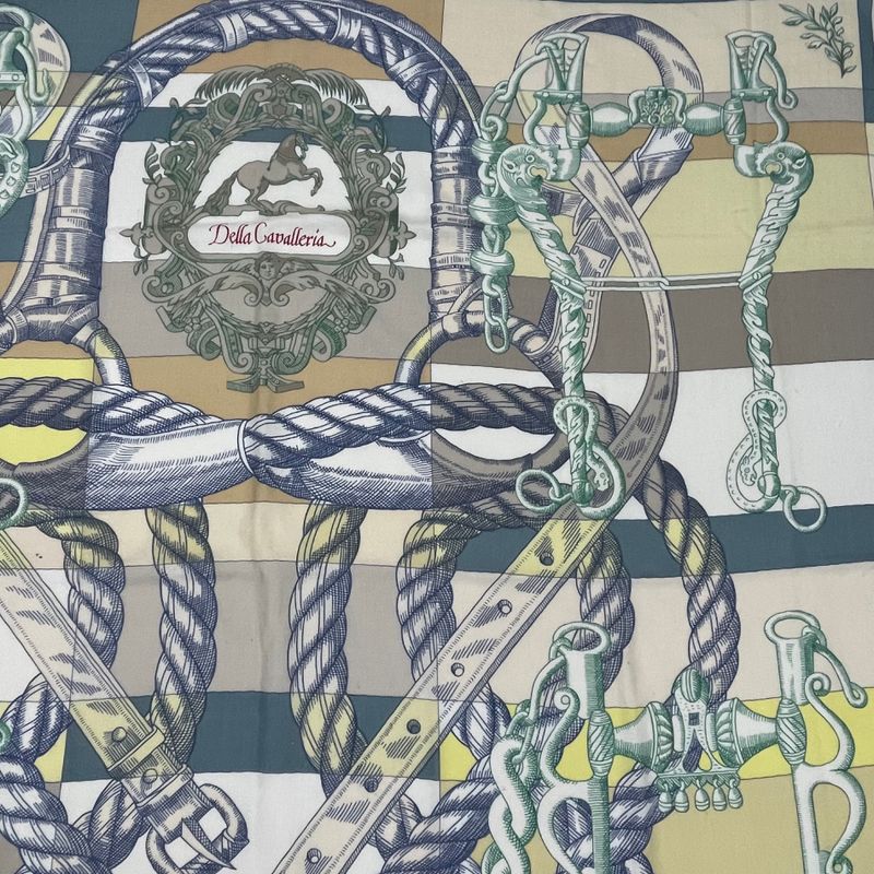 Hermes Carre 140 Large Della Cavalleria Della Cavalleria Scarf Cashmere