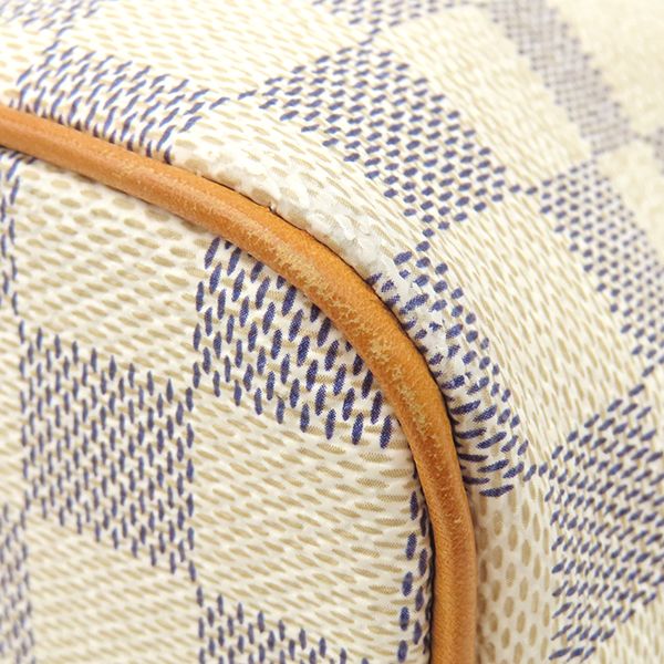 Louis Vuitton Handbag Saleya PM Damier Azure Canvas Damier Azure Gold Hardware