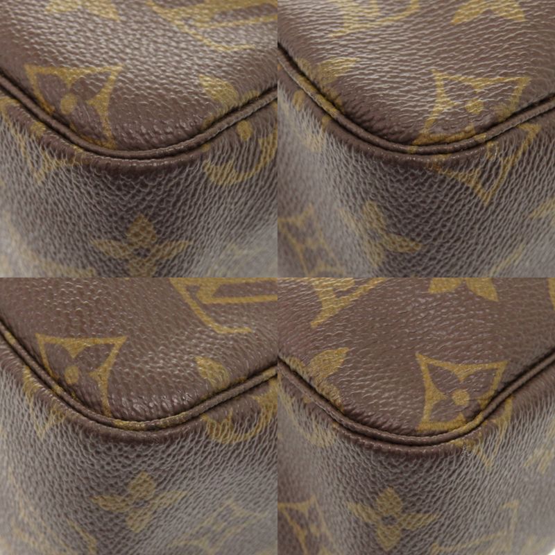 Louis Vuitton Trousse Toilette 28 Monogram M47522 Brown Second Bag LV 0903