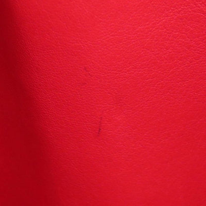 Christian DIOR Lady Dior Bicolor 2way Tote Bag Women Red / Light Blue Purple