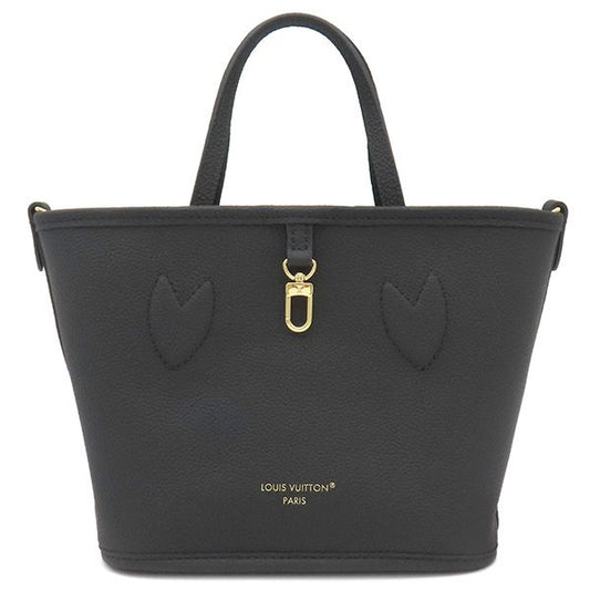 Louis Vuitton 2way Bag Neverfull Inside Out BB Monogram Canvas Calf Monogram X