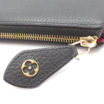 Louis Vuitton Cuir Taurillon Portefeuille Comete M63102 Noir Black Leather