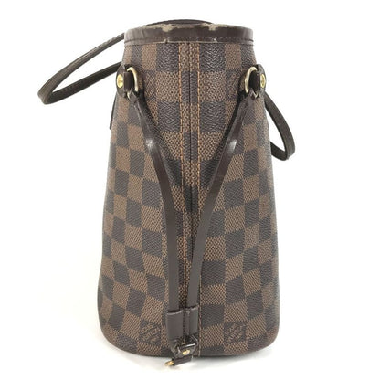 Louis Vuitton Handbag Neverfull PM N40600 Damier Canvas Ebène Brown