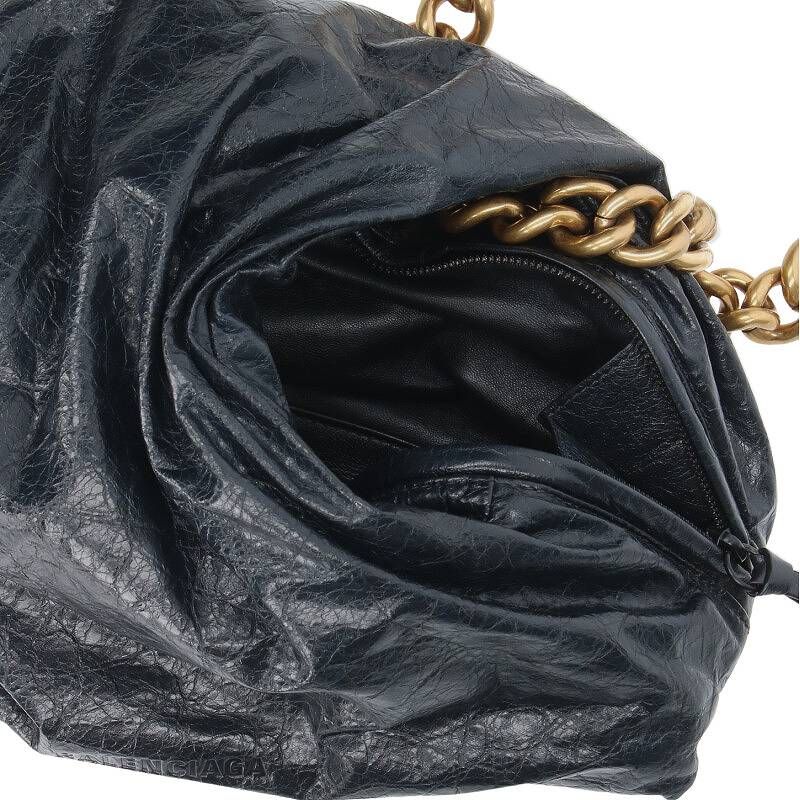 Balenciaga 23SS 741332 Puffer Chain Shoulder Bag For Men