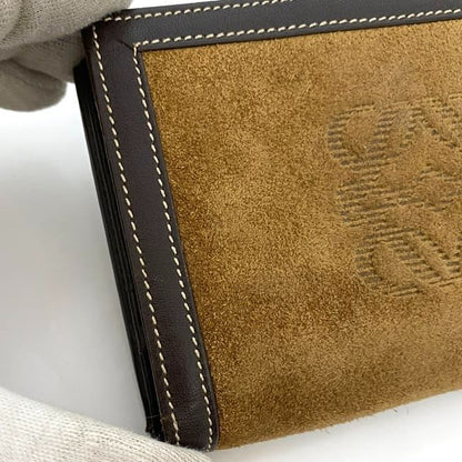 Loewe Fold Wallet Brown Beige