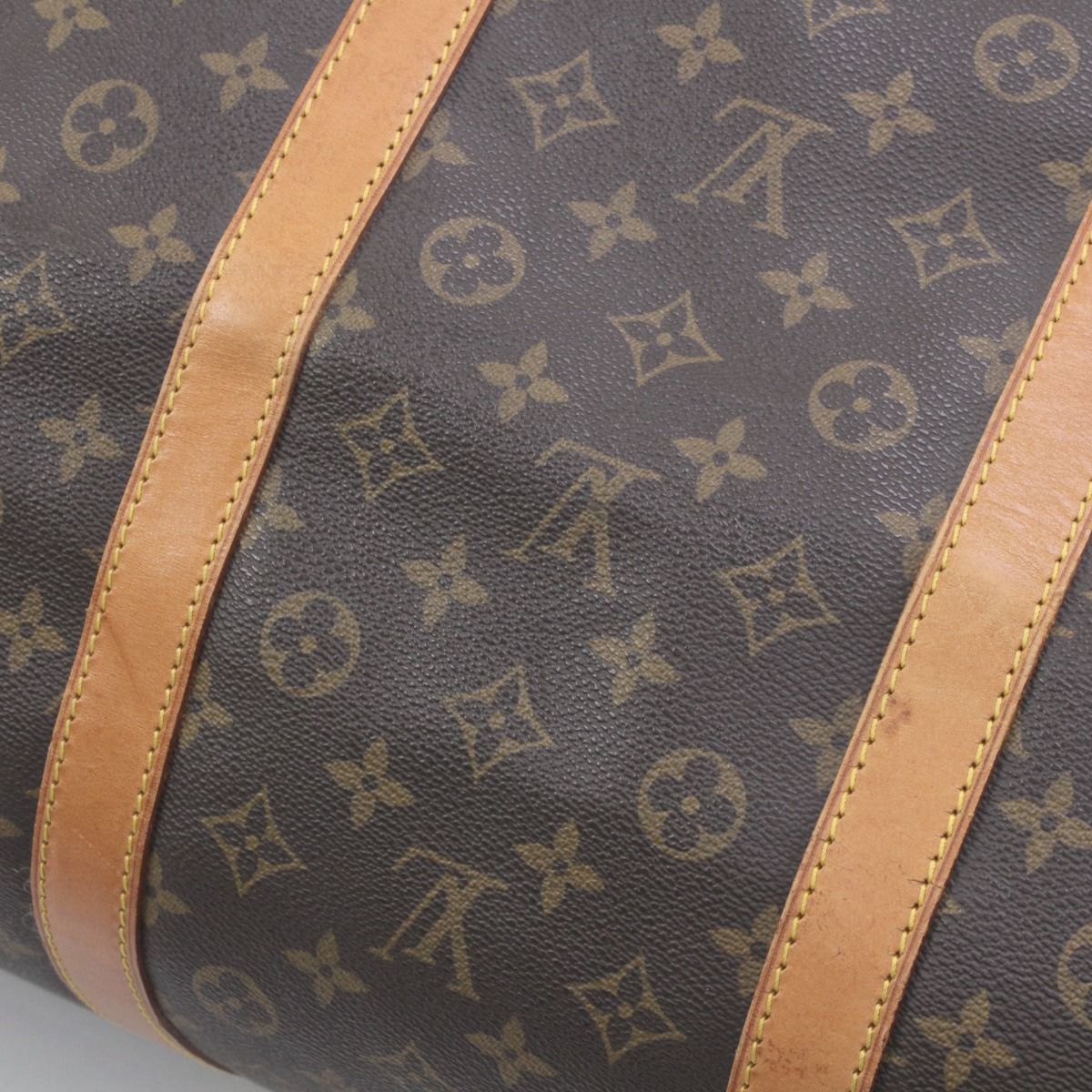 Louis Vuitton Monogram Keepall Bandouliere 60 Boston Bag