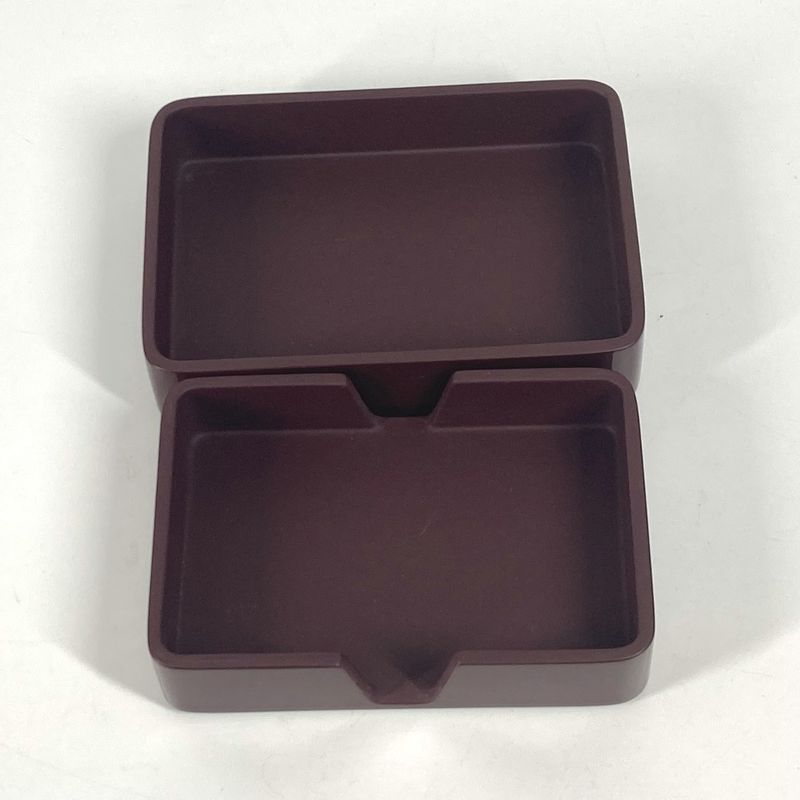 Hermes Small Bag Logo Lacquer Brown