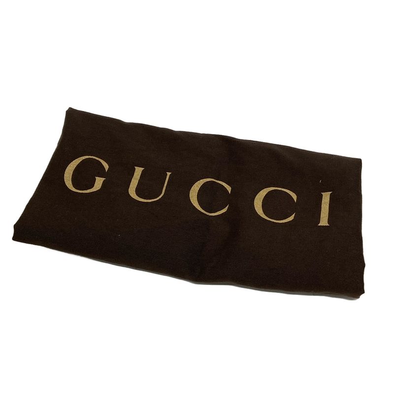 Gucci GG Running Tote 247183 Black Leather