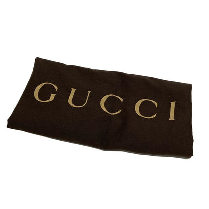 Gucci GG Running Tote 247183 Black Leather