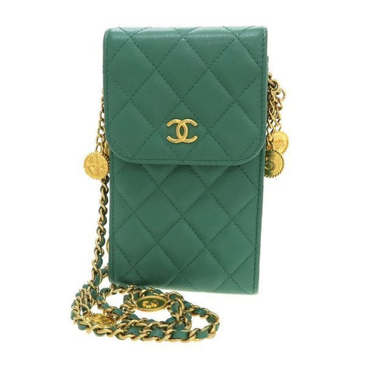 Chanel Caviar Quilted Chain Phone Case