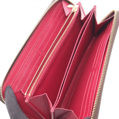Louis Vuitton Round Wallet Zippy Fuchsia Canvas — view 3