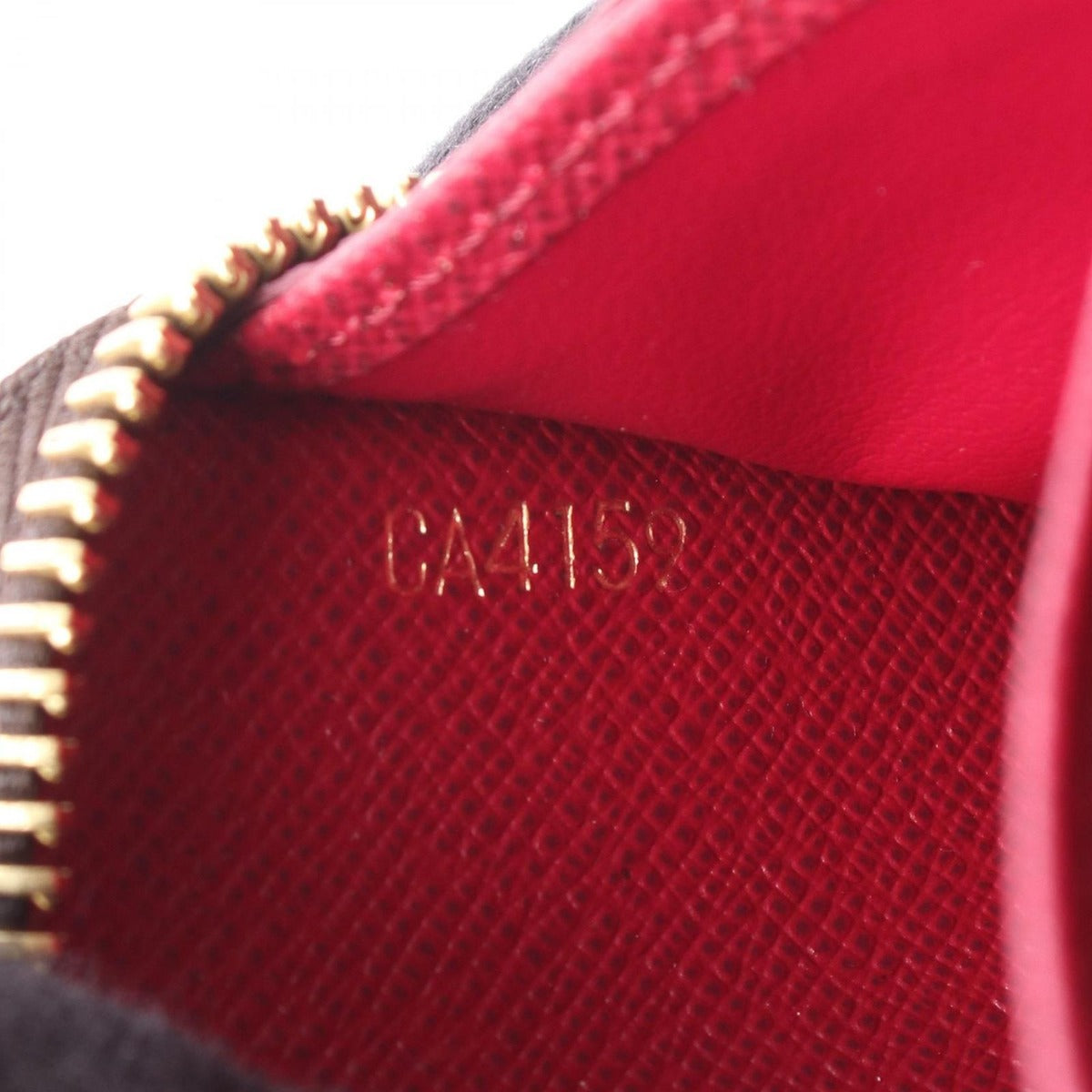 Louis Vuitton Round Wallet Zippy Fuchsia Canvas — view 5