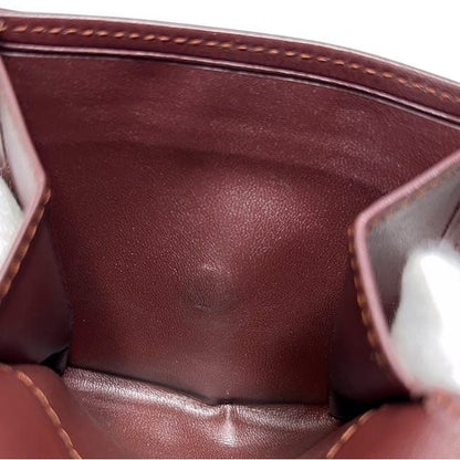Cartier Coin Case Gold Must Purse Leather — view 4