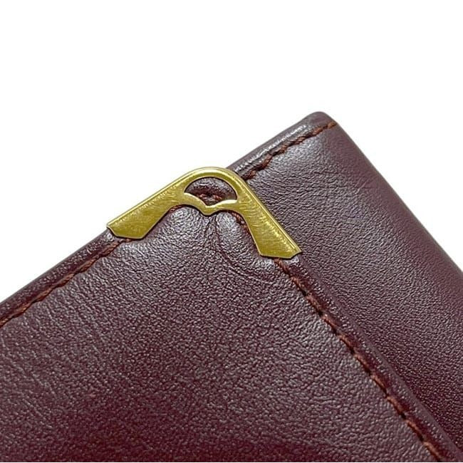 Cartier Coin Case Gold Must Purse Leather — view 10