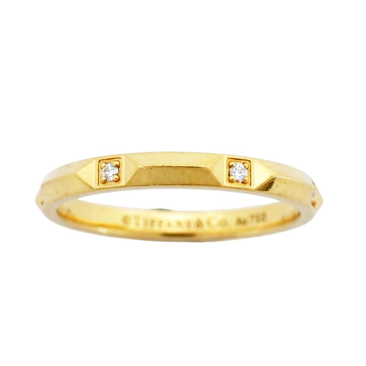 Tiffany & Co Ring Yellow Gold Diamond — view 2