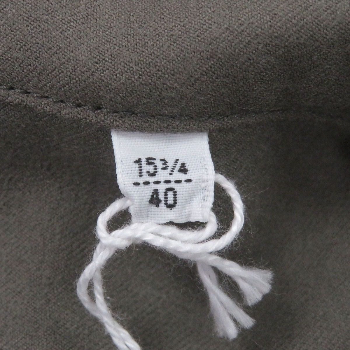 Hermes Virgin Wool Boxy Fit Overwrap Pocket Series Button Jacket Grey 40 — view 7