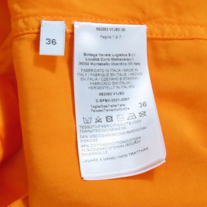 Bottega Veneta 2021 682062 Fluid Satin Utility Dress With Waist