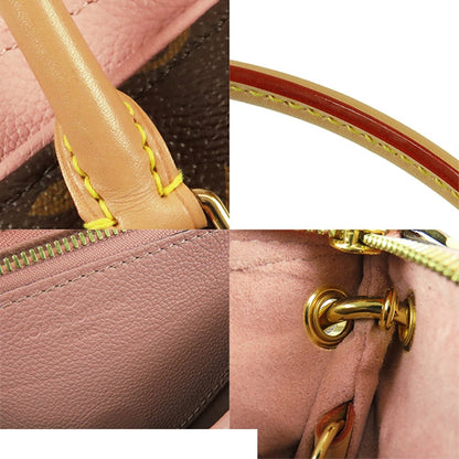 Louis Vuitton Pallas Brown Rose Poudre Monogram Canvas 2-Way Shoulder Bag — view 8