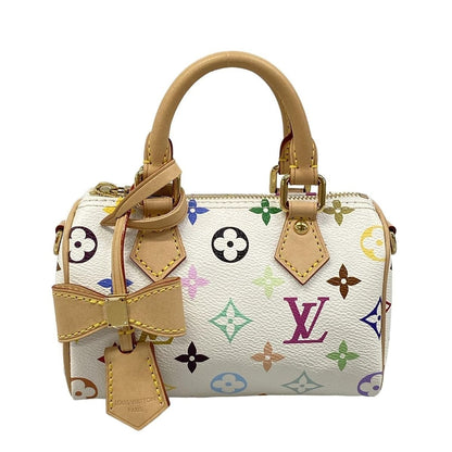 Louis Vuitton Handbag Monogram Multicolor Nano Speedy Bronze