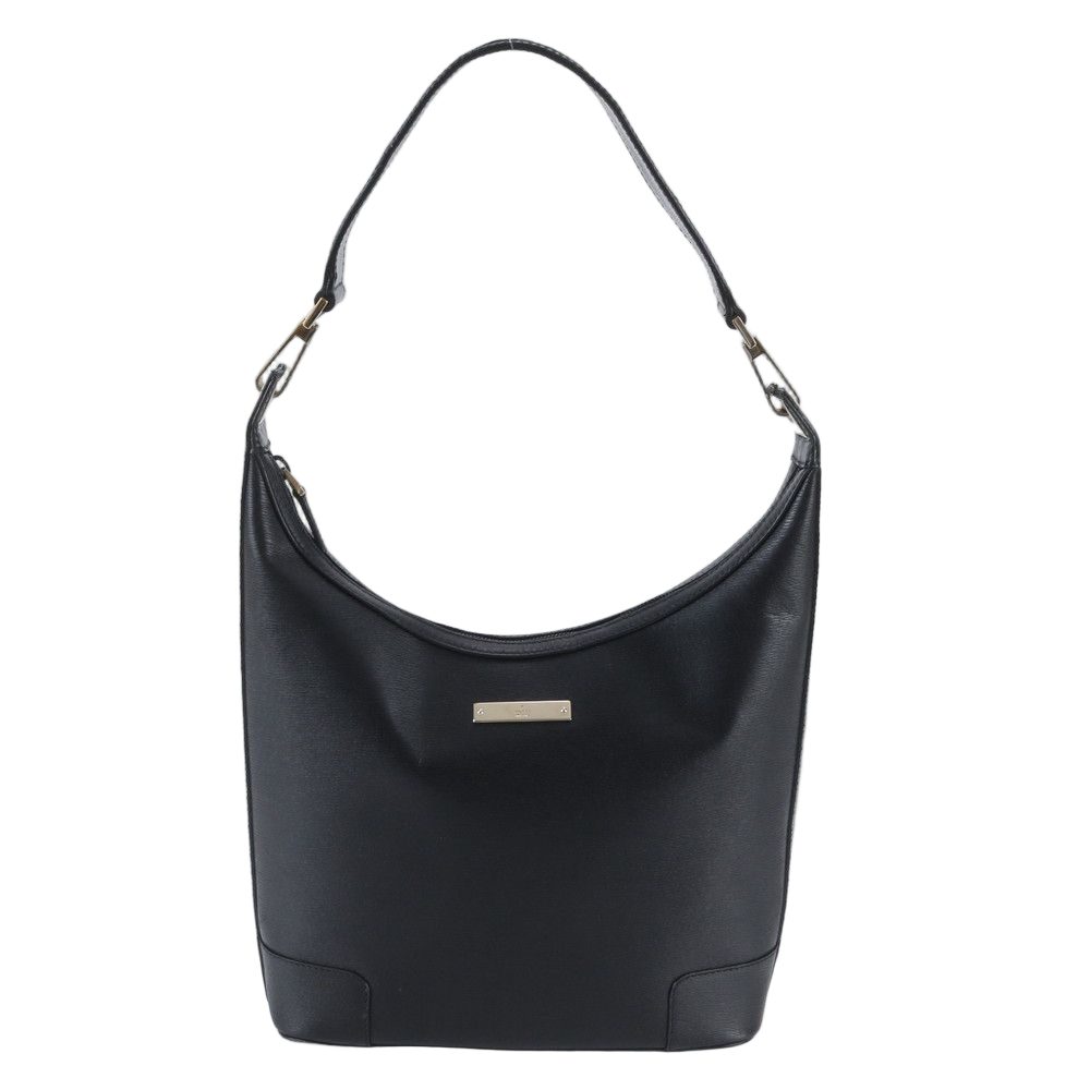 Gucci Leather Shoulder Bag Hand Black