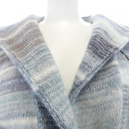 Chanel Jacket Cashmere Blue Gray — view 6