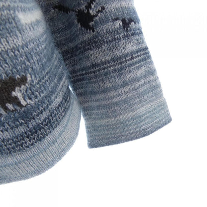 Chanel Jacket Cashmere Blue Gray — view 7