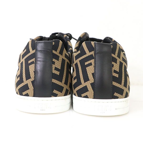 Fendi Technical Fabric Low Top 7e1258 Sneakers Shoes Size 8 400000980130008