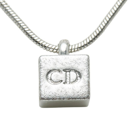 Dior CD Logo Cube Silver Metal Ladies Dior