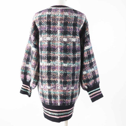 CHANEL P72935 Cashmere Silk Blend Gripore Button MIX Knit Tunic/dress Multi 36