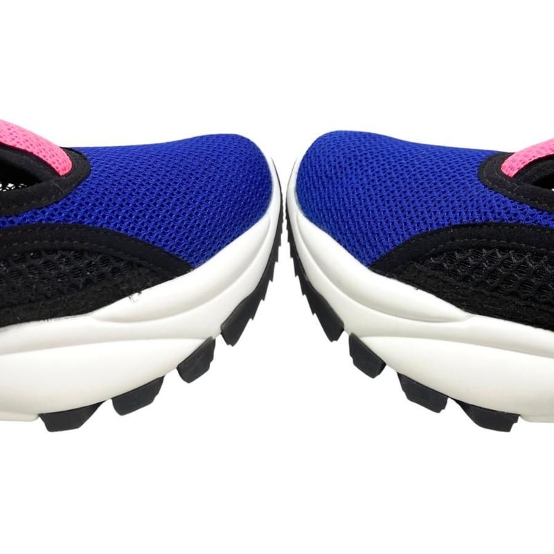 Louis Vuitton Sneakers Run 55 1a9pdc Size 35 Logo Mesh Blue Pink Black Louis