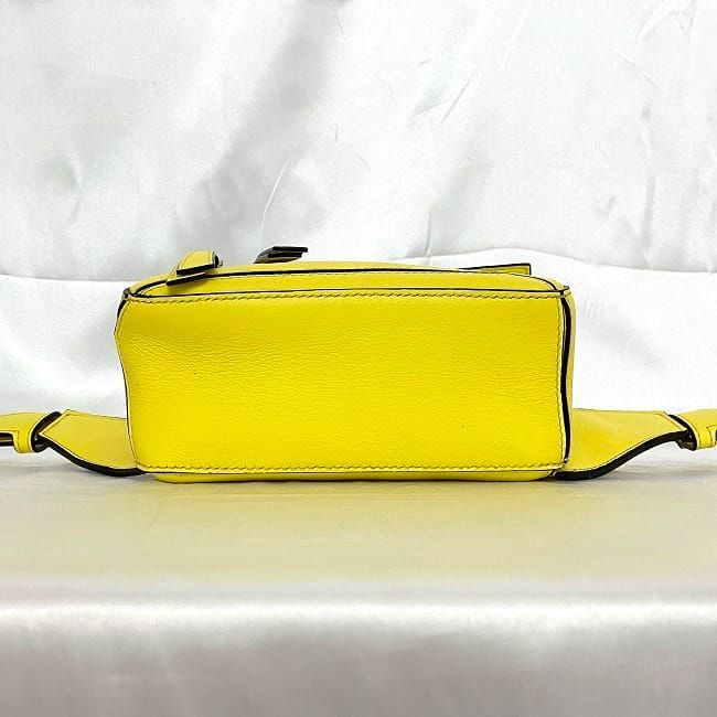Loewe Body Bag Bum Bag Mini Yellow Puzzle