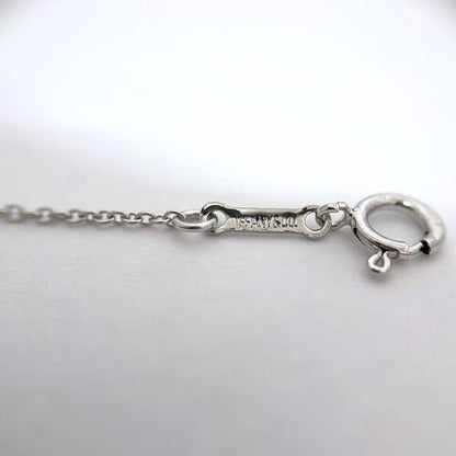 Tiffany & Co Open Heart Necklace Ec22789 Silver