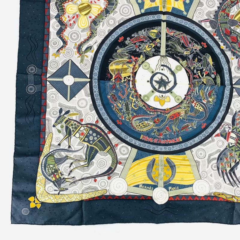 Hermes Scarf Carre 90 REVE D'australie Dream Of Australia