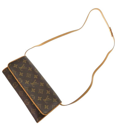 Louis Vuitton Pochette Twin GM Monogram M51852 Shoulder Bag LV 0658 Louis