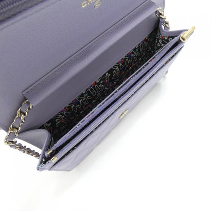 Chanel Chain Wallet Caviar Grained — view 9
