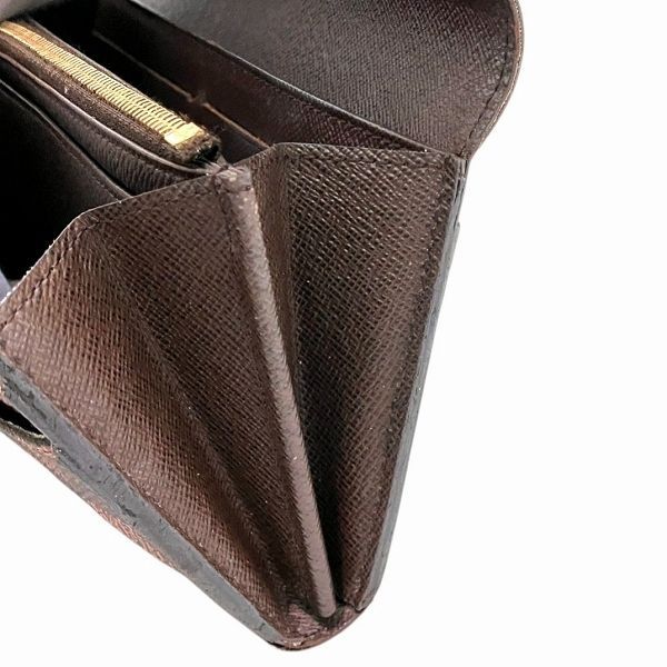 Louis Vuitton Damier Portefeuille Sarah N63209 Long Wallet Unisex