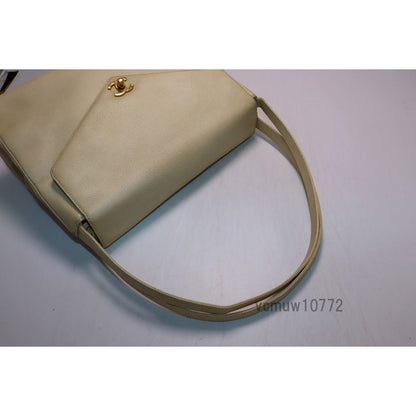 Chanel Caviar Leather Shoulder Bag — view 6