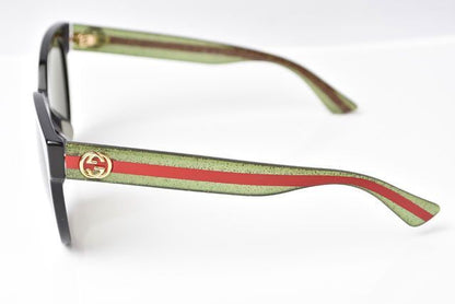 Gucci Sunglasses Eyewear Gucci Sherry Line Gg0035 SA 002 56□20 145 Green Red