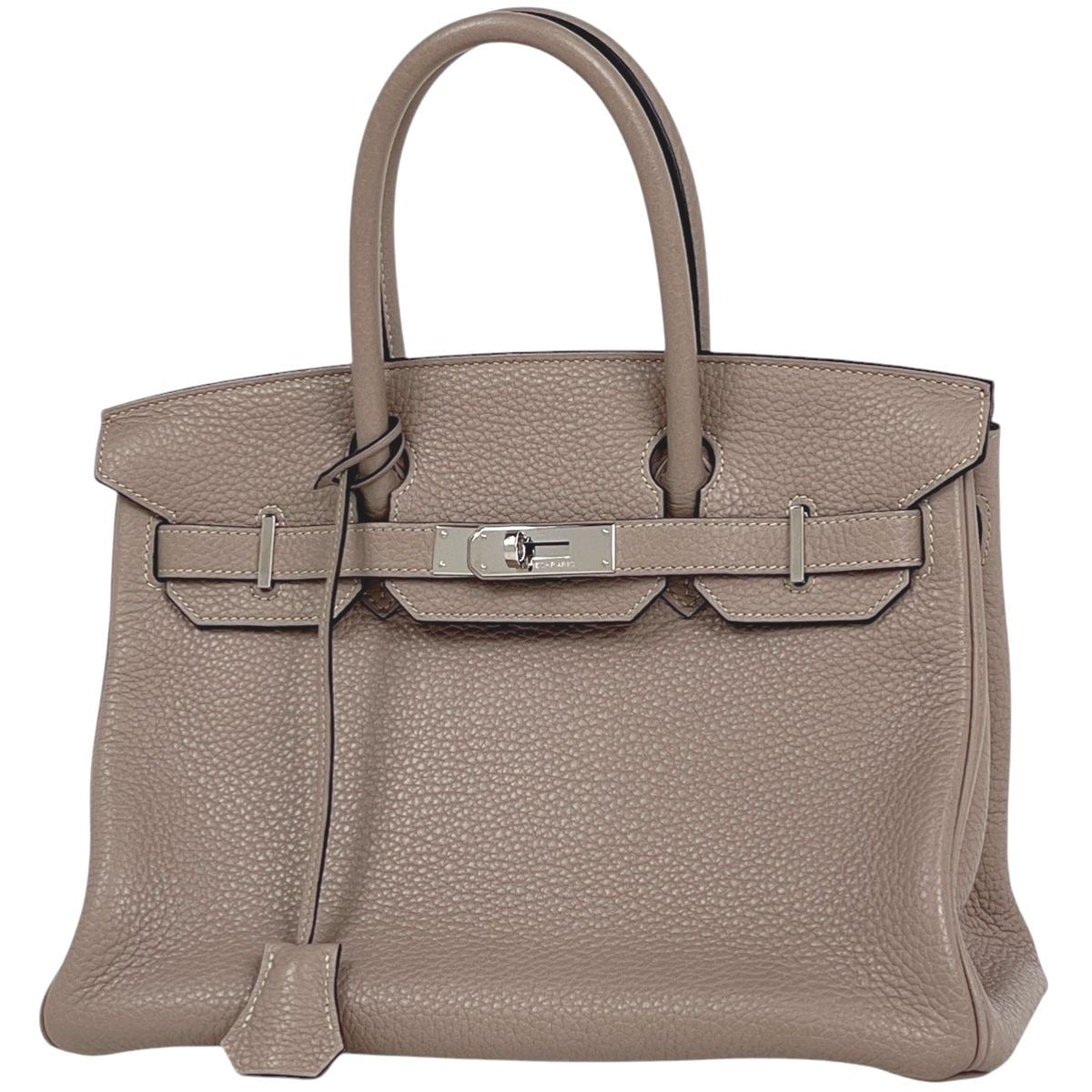 Hermes Birkin 30 Handbag Taurillon Clemence Tourtier Legre